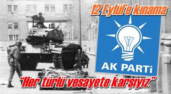 12 Eylül´e kınama
