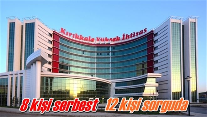 8 kişi serbest