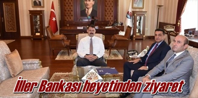 İller Bankası heyetinden ziyaret 