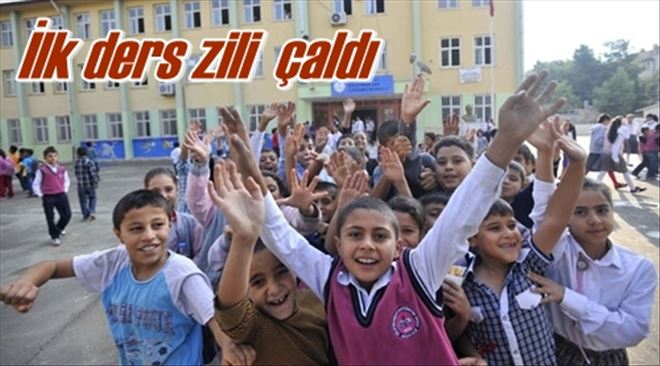İlk ders zili çaldı