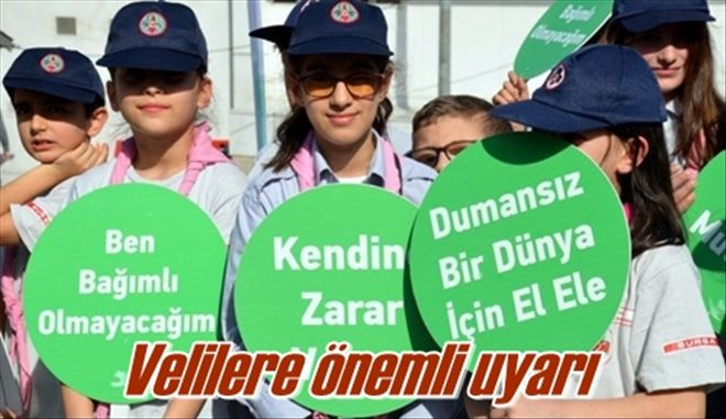 Velilere önemli uyarı