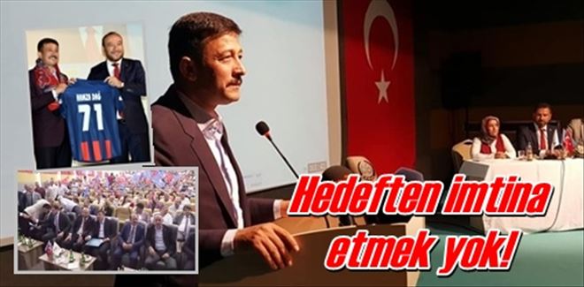 Hedeften imtina etmek yok!