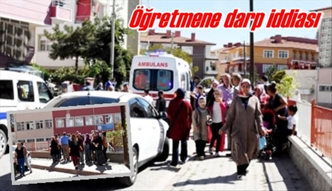 Öğretmene darp iddiası