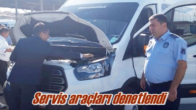 Servislere denetim