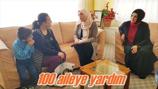 100 aileye yardım