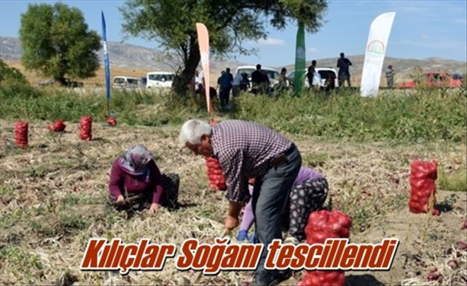 Kılıçlar Soğanı tescillendi