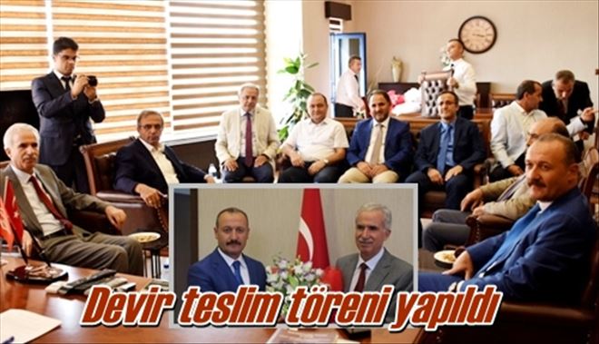 Ve Rektör değişti