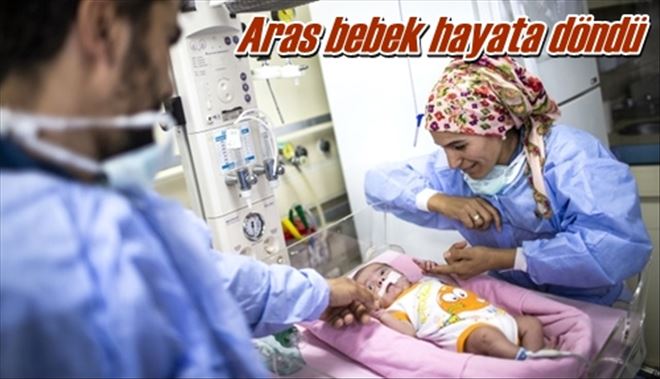 Aras bebek hayata döndü