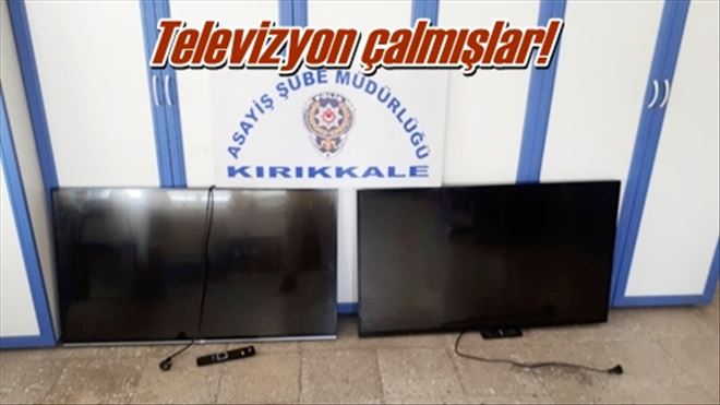 Televizyon çalmışlar!