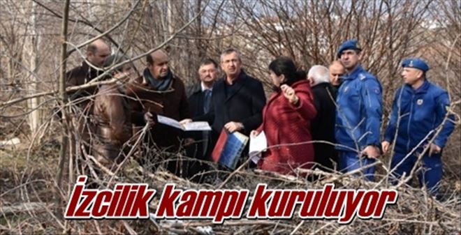 İzcilik kampı kuruluyor
