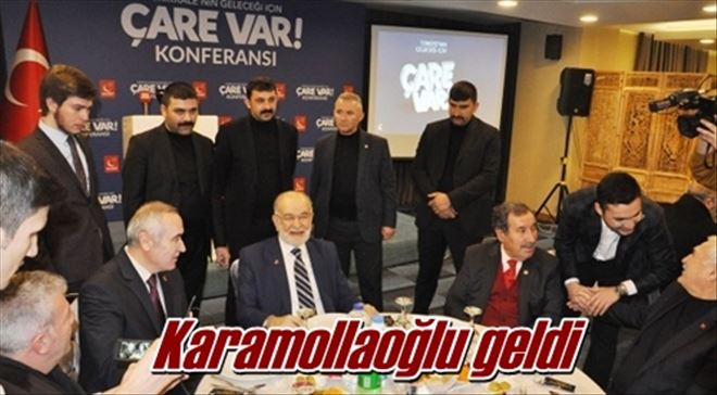 Karamollaoğlu geldi