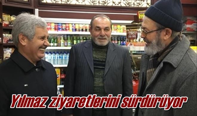 Yılmaz ziyaretlerini sürdürüyor