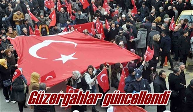Güzergahlar güncellendi