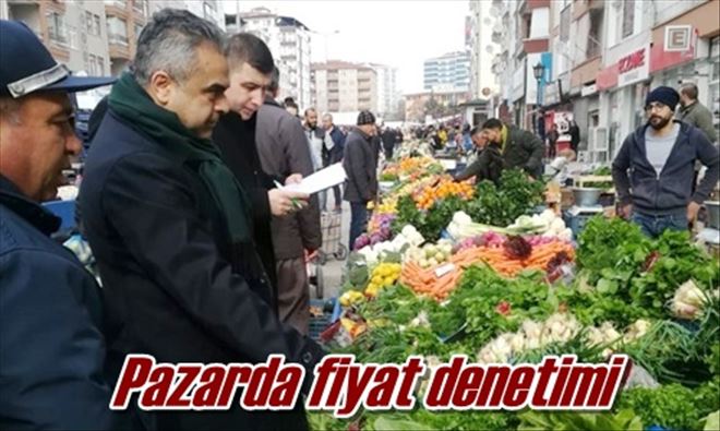 Pazarda fiyat denetimi