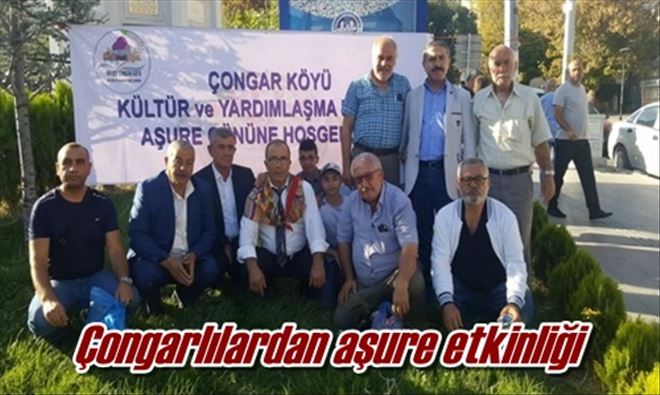 Çongarlılardan aşure etkinliği