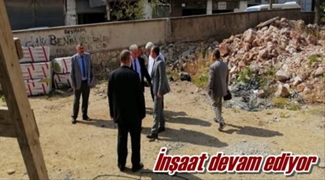 İnşaat devam ediyor