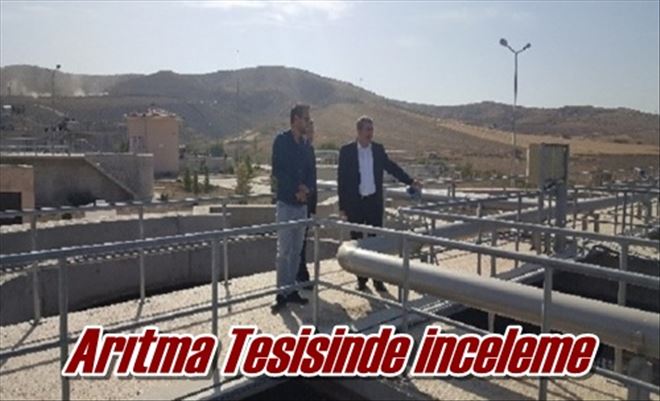 Arıtma Tesisinde inceleme