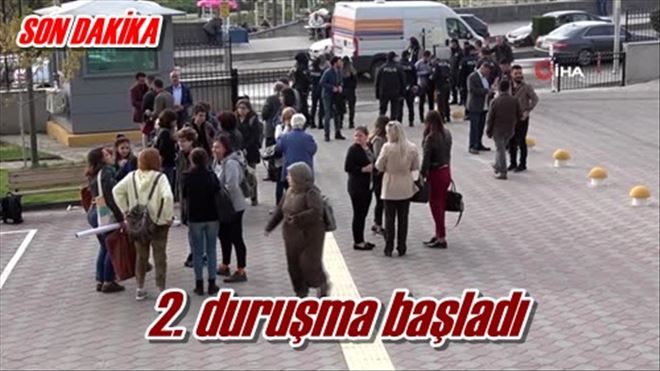 2. duruşma başladı