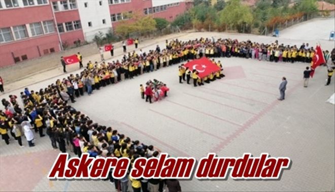 Askere selam durdular