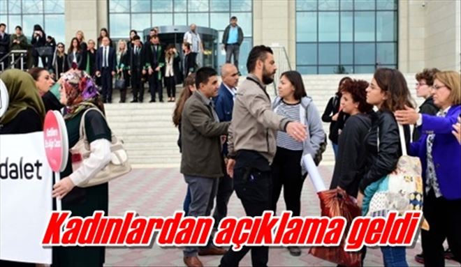 Kadınlardan açıklama geldi