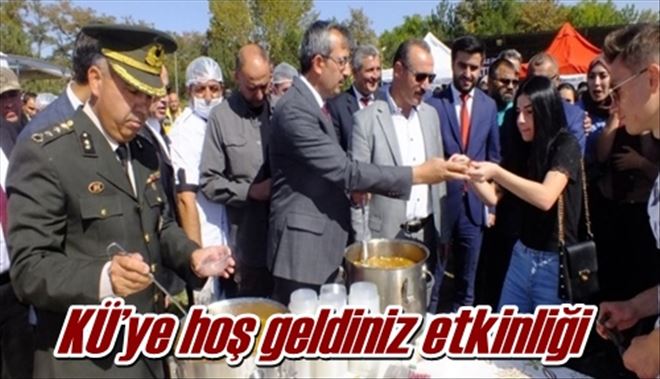 KÜ´ye hoş geldiniz etkinliği