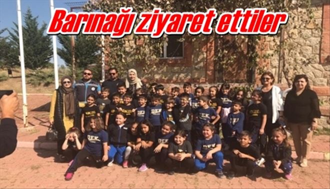 Barınağı ziyaret ettiler