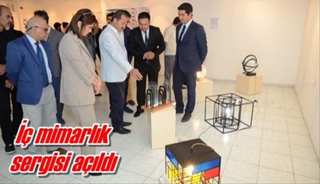 İç mimarlık sergisi açıldı