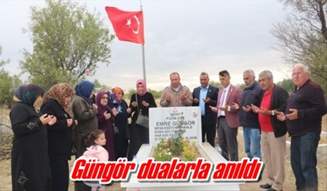 Güngör dualarla anıldı