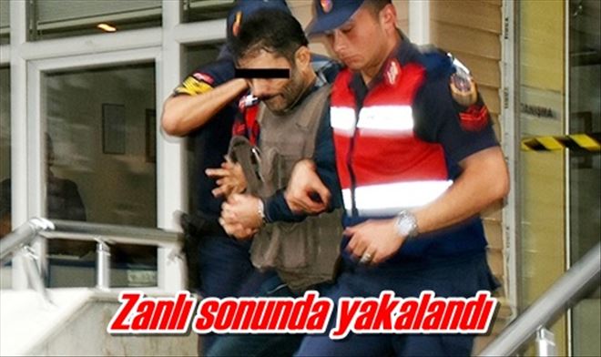 Zanlı sonunda yakalandı