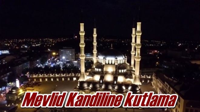 Mevlid Kandiline kutlama