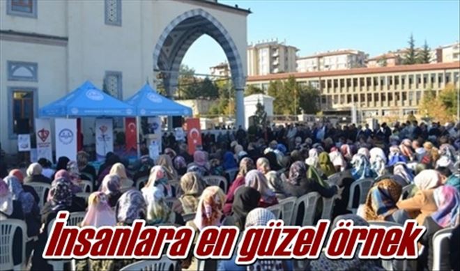 İnsanlara en güzel örnek