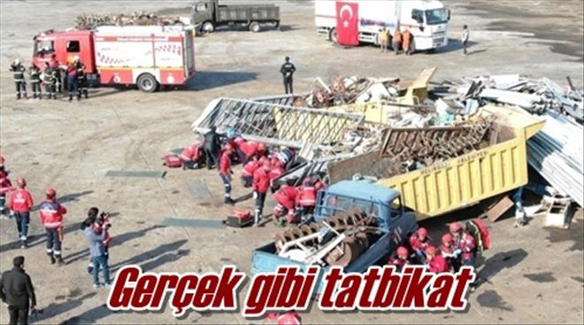 Gerçek gibi tatbikat