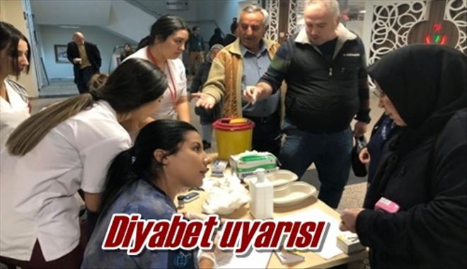 Diyabet uyarısı