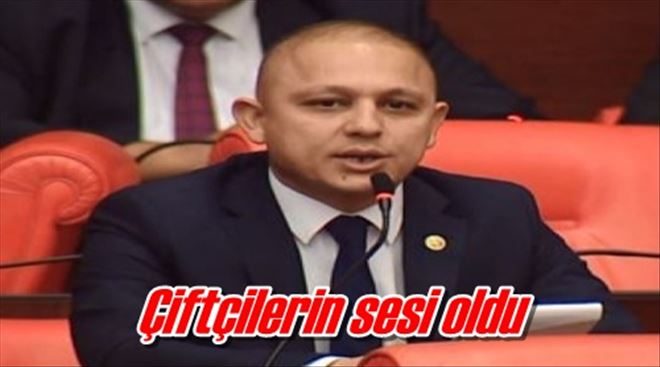 Çiftçilerin sesi oldu