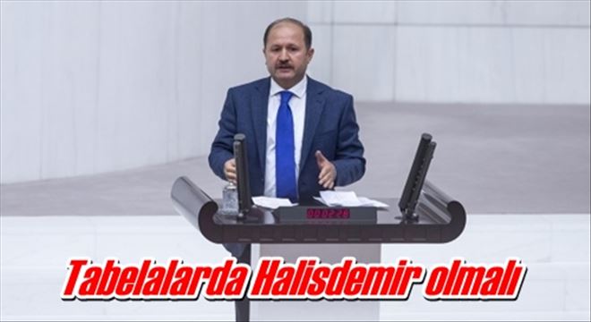 Tabelalarda Halisdemir olmalı