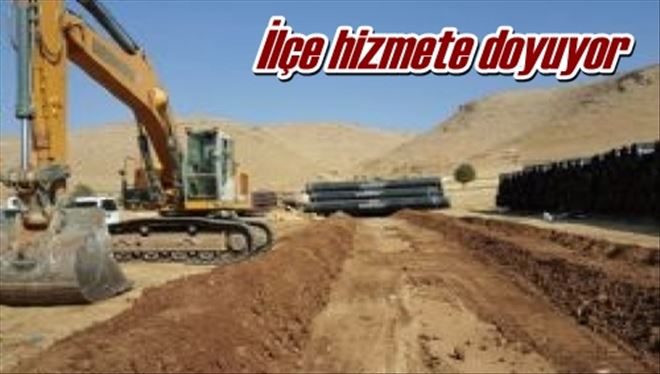 İlçe hizmete doyuyor