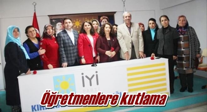 Öğretmenlere kutlama