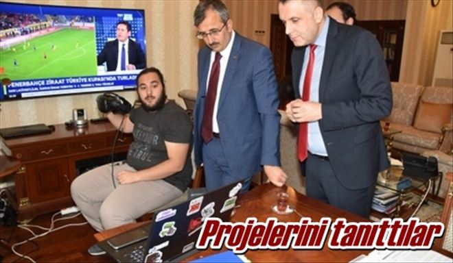 Projelerini tanıttılar