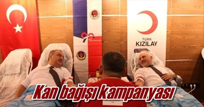 Kan bağışı kampanyası 