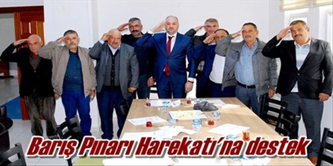 Barış Pınarı Harekatı´na destek 