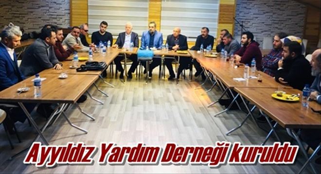 Ayyıldız Yardım Derneği kuruldu 