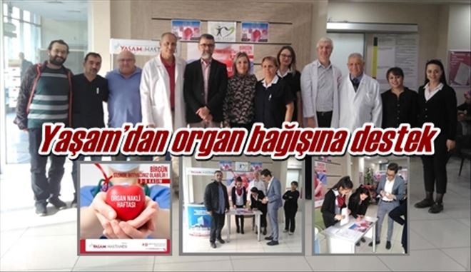 3-9 KASIM ORGAN BAĞIŞI HAFTASI İÇİN YAŞAM´DA STAND AÇILDI