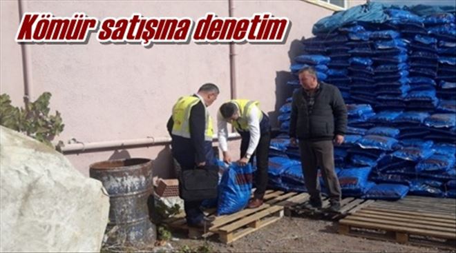 Kömür satışına denetim