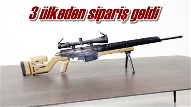 3 ülkeden sipariş geldi