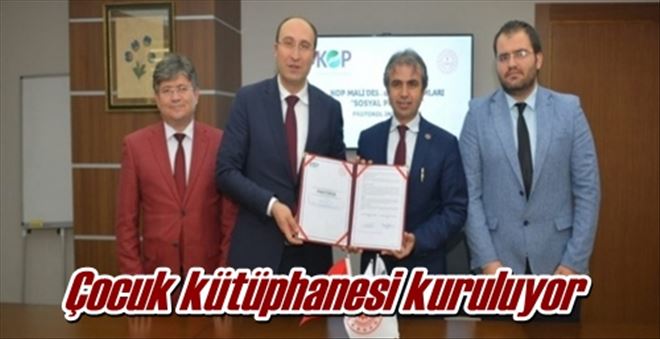 Çocuk kütüphanesi kuruluyor