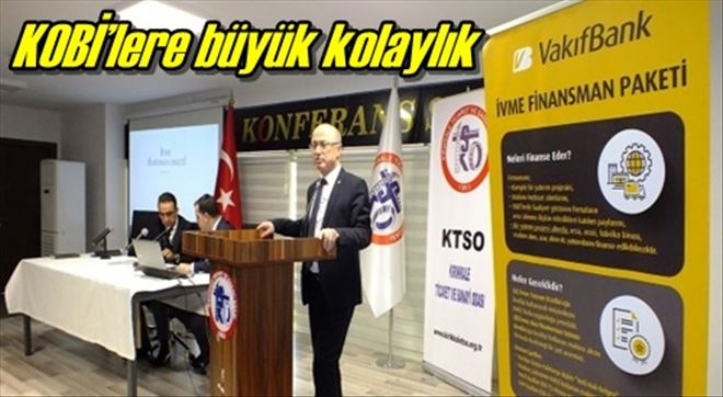 KOBİ´lere büyük kolaylık