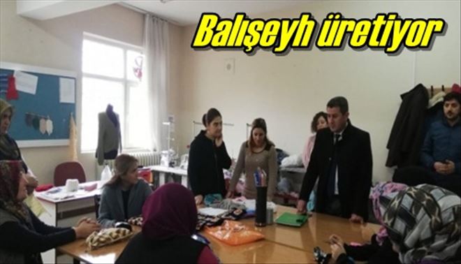 Balışeyh üretiyor