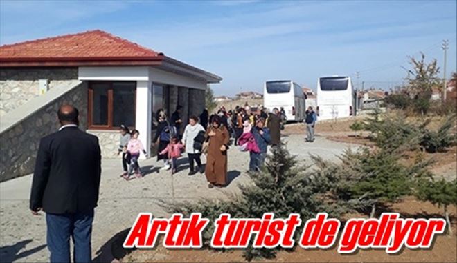 Artık turist de geliyor