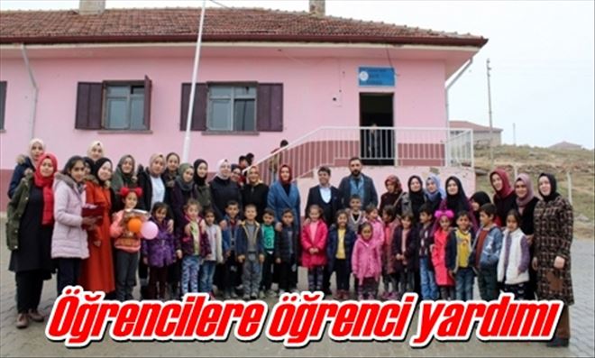 Öğrencilere öğrenci yardımı