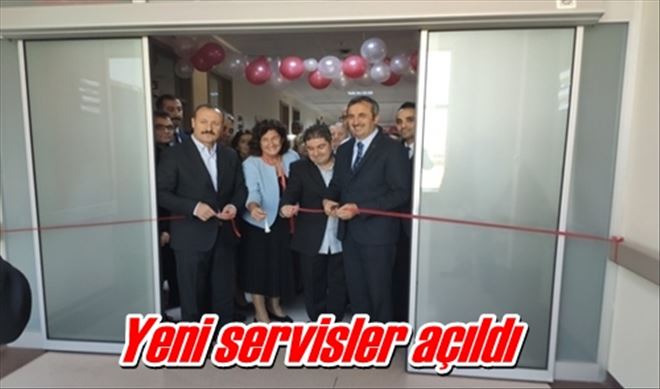 Yeni servisler açıldı